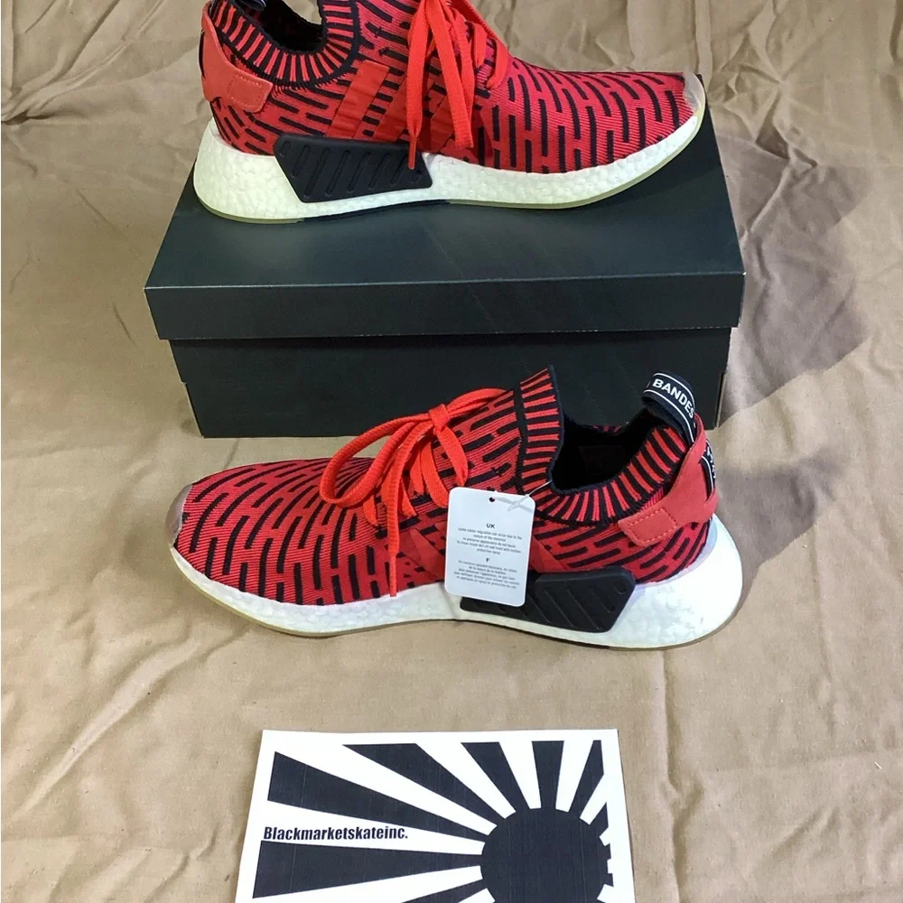 Adidas NMD_R2 PK Core Red BB2910 Men's Size 10.5